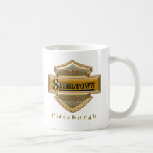 Steeltown Gold Logo Mug