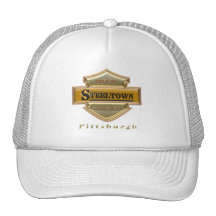 Steeltown Gold Logo Trucker Hat