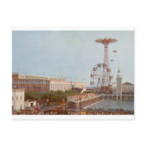 Steeplechase Amusement Park, Coney Island NY Postcards