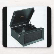 Steepletone-Record-Player-Black1 Tapis De Souris