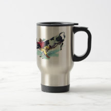 Steer Wrestling Cowboy Mugs
