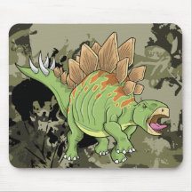 Stegosaurus Dinosaur Mouse Pad