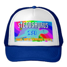 Stegosaurus Power Super Dinosaur 250 Points Cap Mesh Hats