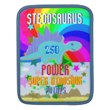 Stegosaurus Power Super Dinosaur 250 Points iPad Sleeve