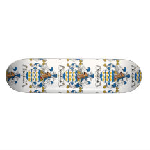 Steinbeck Family Crest Skate Board Deck