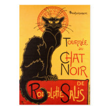 Steinlen: Chat Noir Business Card