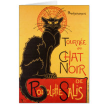 Steinlen: Chat Noir Cards