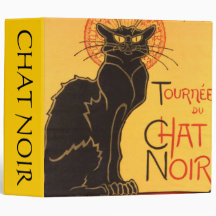 Steinlen: Chat Noir Vinyl Binder