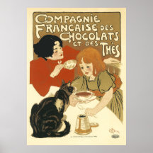 Steinlen - Compagnie Francaise des Chocolats Posters