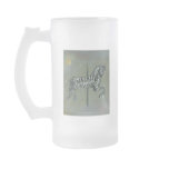 Steins, Frosted Cups- Carousel Zebra Mug