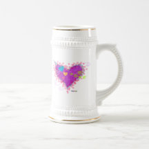STEINS, TASSES - COEURS UN FEU !