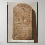Stele dedicated to Isis depicting Cleopatra posters