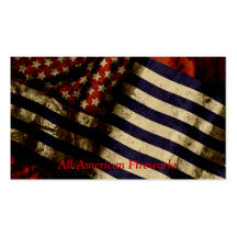 Stella American Flag Business Cards