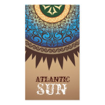 Stella Eternal Sun Harvest Business Card Template