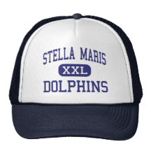 Stella Maris - Dolphins - High - Rockaway Park Trucker Hats
