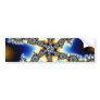 Stellar Snowflake Bumper Stickers