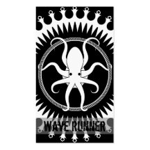 StellaRoot Octopus Cracken Pattern Business Card