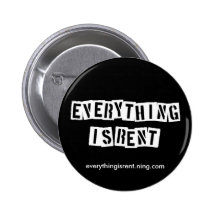 Stencil Letters Button