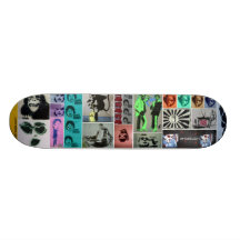 Stencil Mayhem Skate Deck