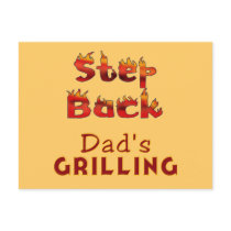 Step Back Dad's Grilling T-shirts and Gifts