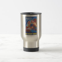 Step by Step to Victory … Buy Victory Bonds WW2 Coffee Mug