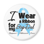 Step-Dad - Prostate Cancer Ribbon Refrigerator Magnet