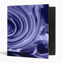 Step into the fire blue binder