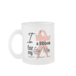 Step-Mom - Uterine Cancer Ribbon mugs