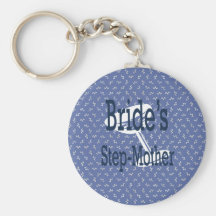 Step-Mother Of The Bride Keychain