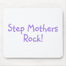 Step Mothers Rock Purple Mousepads