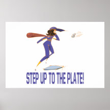 Step Up To The Plate Posters