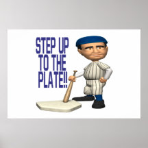 Step Up To The Plate Posters