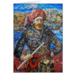 Stepan Razin Charming letters Original Painting Ca Greeting Cards