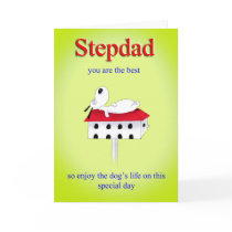 stepdad Father's day card