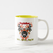 Stepfather Racing Father's Day Gifts Mug
