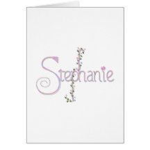 stephanie greeting card