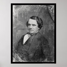 Stephen Arnold Douglas Daguerreotype 1844 Posters