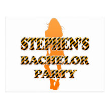 Stephen's Bachelor Party Postcard