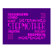 Stepmothers Stepmoms Birthday Parties : Qualities Post Card