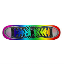 Steppin dans un arc-en-ciel 2 plateaux de skate