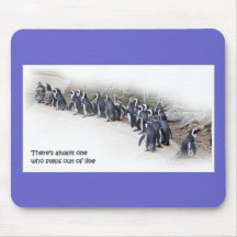 Stepping out of line mousemats
