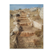 Steps of Galilee Postcard