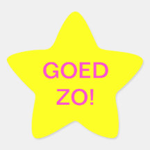 Ster Aanmoedigingssticker
