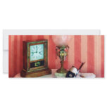 Stereopticon, Lamp and Clock Customized Rack Card