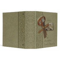 Stereoscope Family History 2" Binder