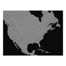 Stereoscopic view of North America Art Photo