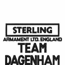 Sterling 1, TEAM DAGENHAM Embroidered Polo Shirt
