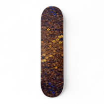 Sterling coins skate board deck