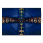 Sterling Cross Greeting Card