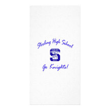 Sterling High Go Knights Logo I Photo Card